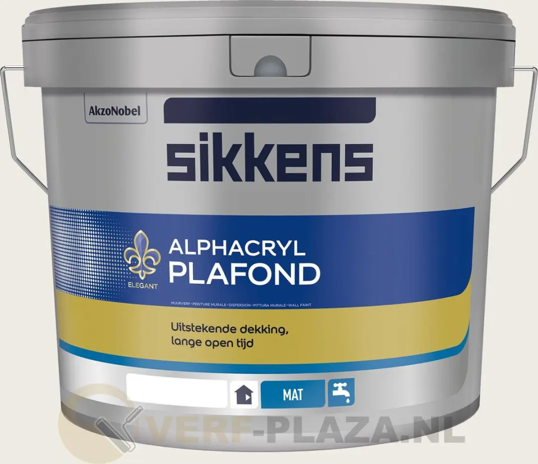 Sikkens Alphacryl Pure Mat SF 10L - RAL 9010