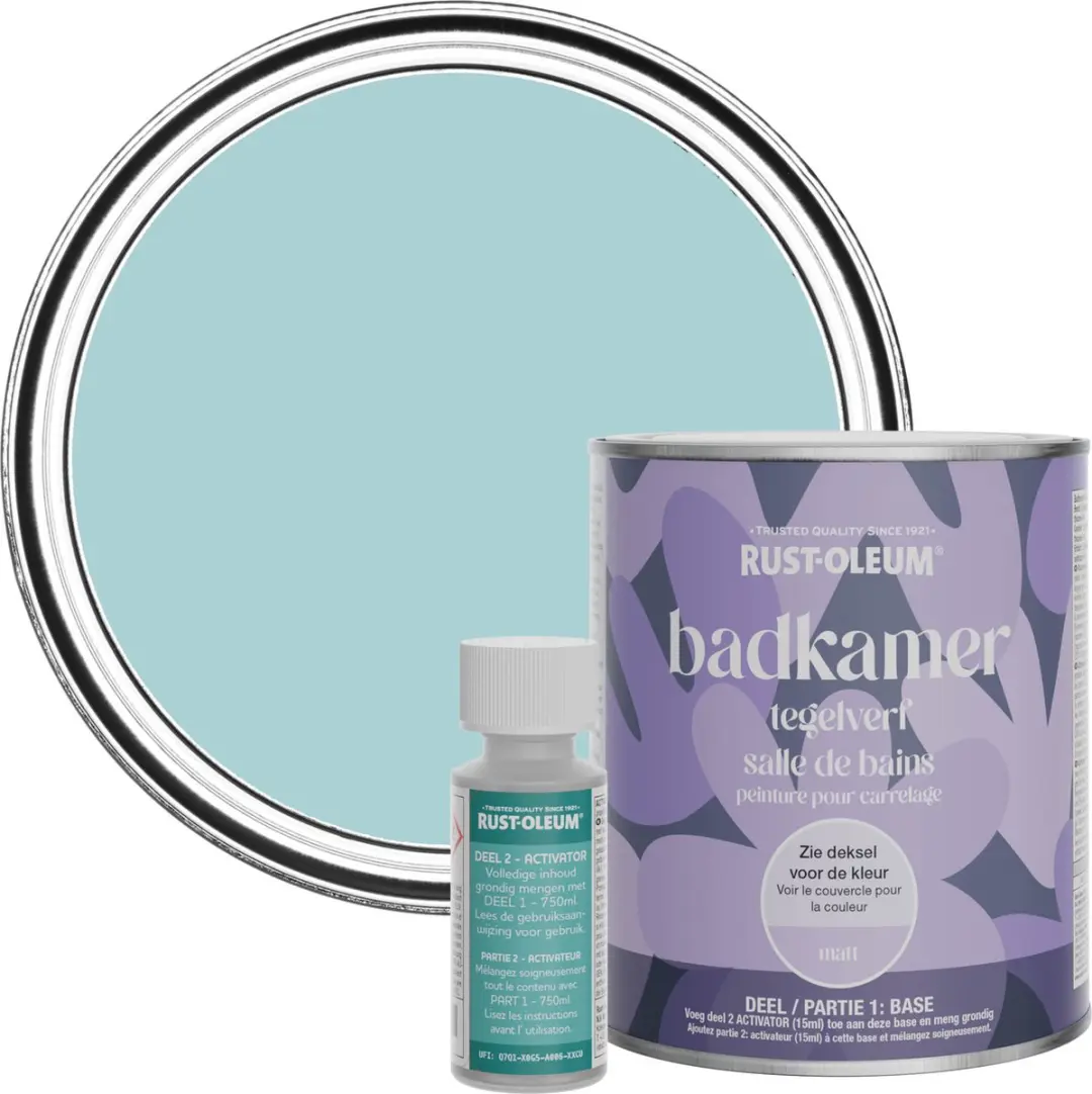Rust-Oleum Blauw Badkamer Tegelverf Matt