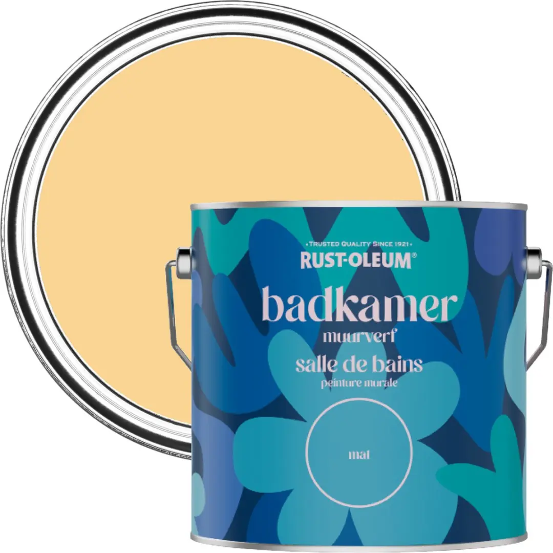 Rust-Oleum Mosterd Badkamerverf 2,5L