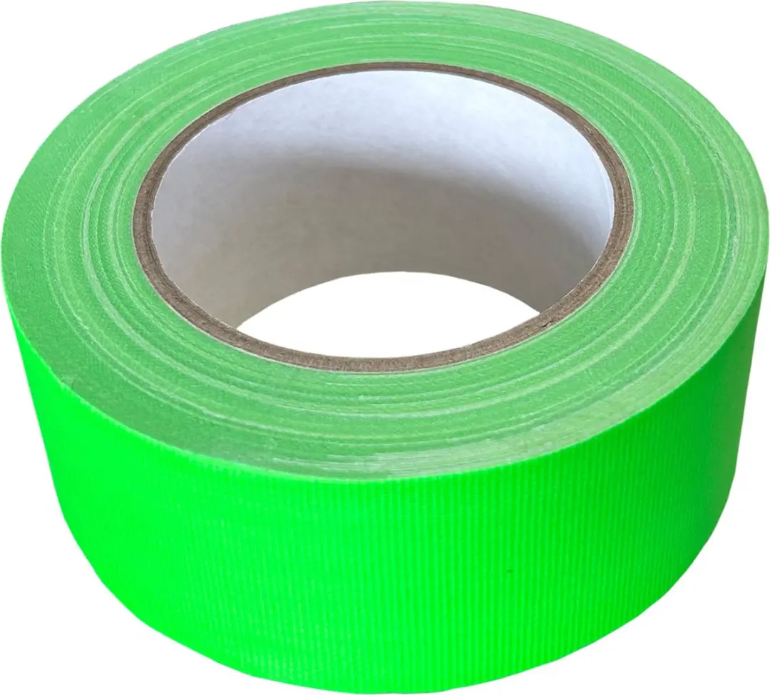 Kortpack Duct-Tape 50mm x 25m Fluor Groen