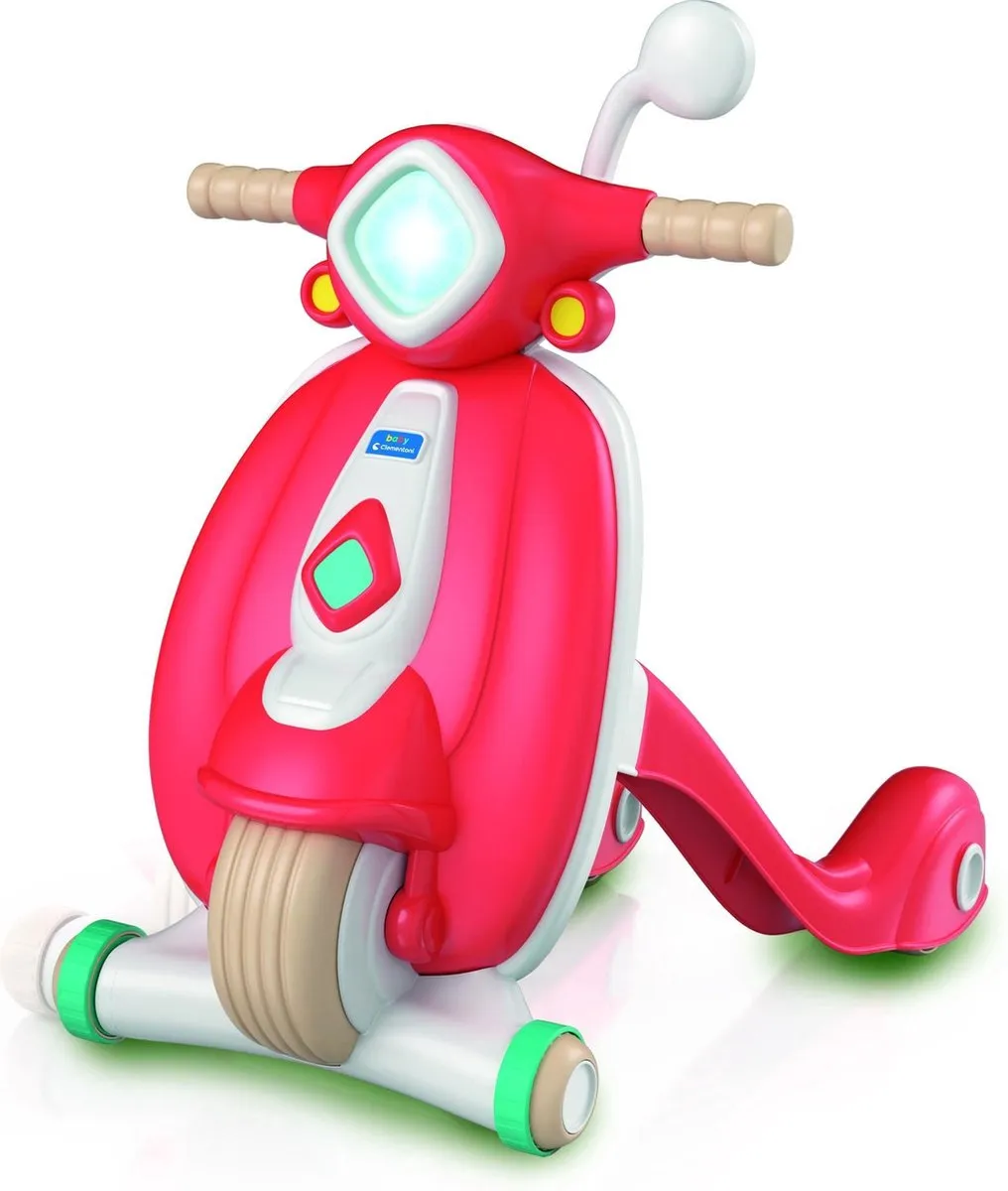 Clementoni Loopwagen Scooter Blauw