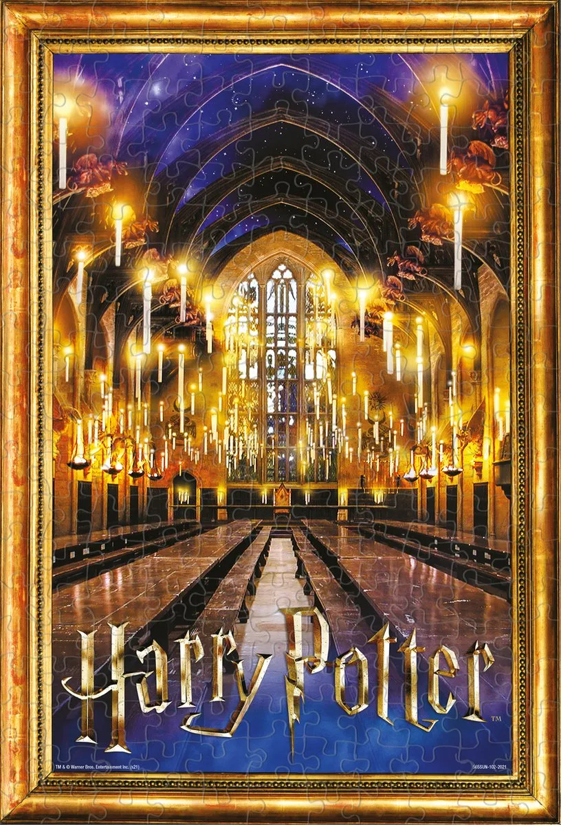 Winning Moves Harry Potter Great Hall Puzzle 500 Stuks