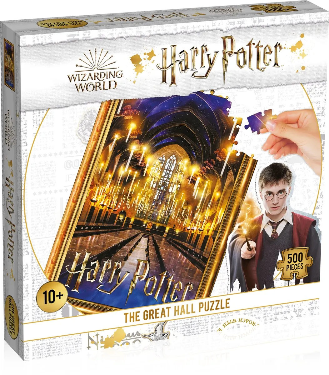 Winning Moves Harry Potter Great Hall Puzzle 500 Stuks