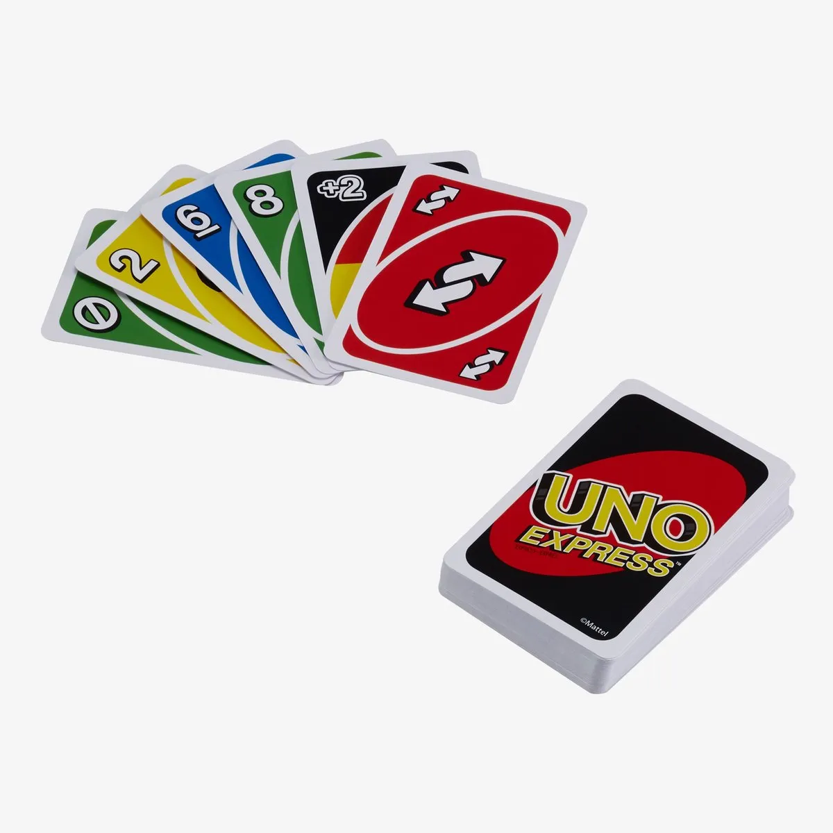 Mattel UNO Express Kaartspel - 2-7 Spelers