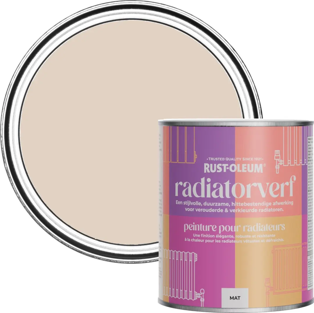 Rust-Oleum Lichtroze Radiatorverf 750ml