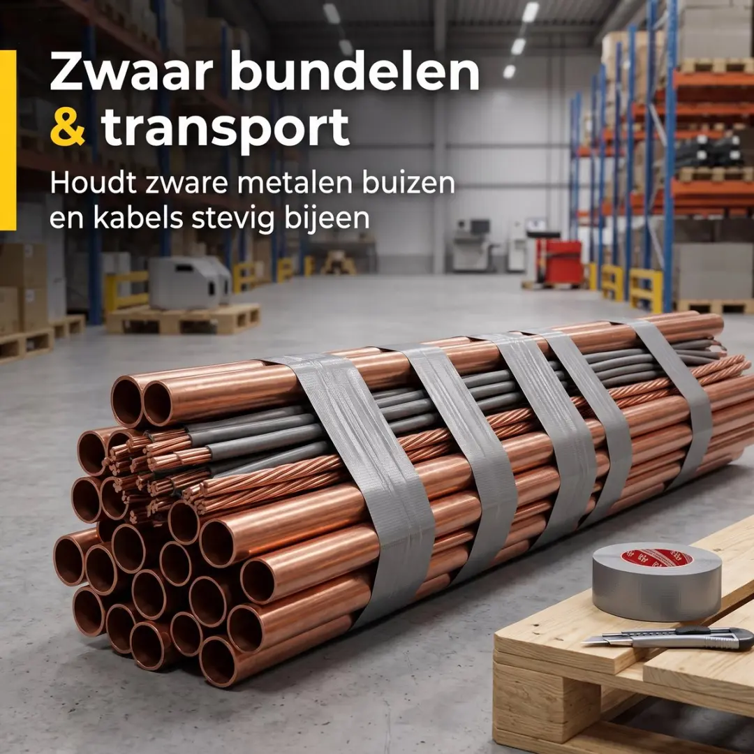 Kip 3326 Beton- en Muurtape 48mm - 50m - Meerkleurig