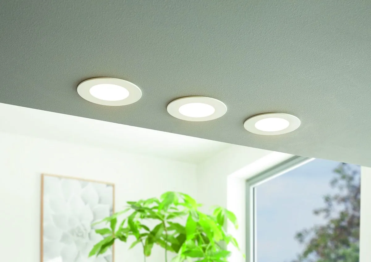Eglo Fueva-A LED Inbouwlamp 12cm - Wit