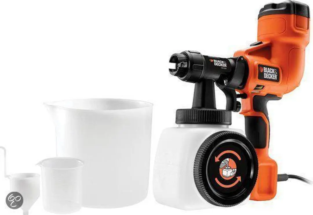 BLACK+DECKER HVLP200 Lagedruk Verfpistool 1.2L