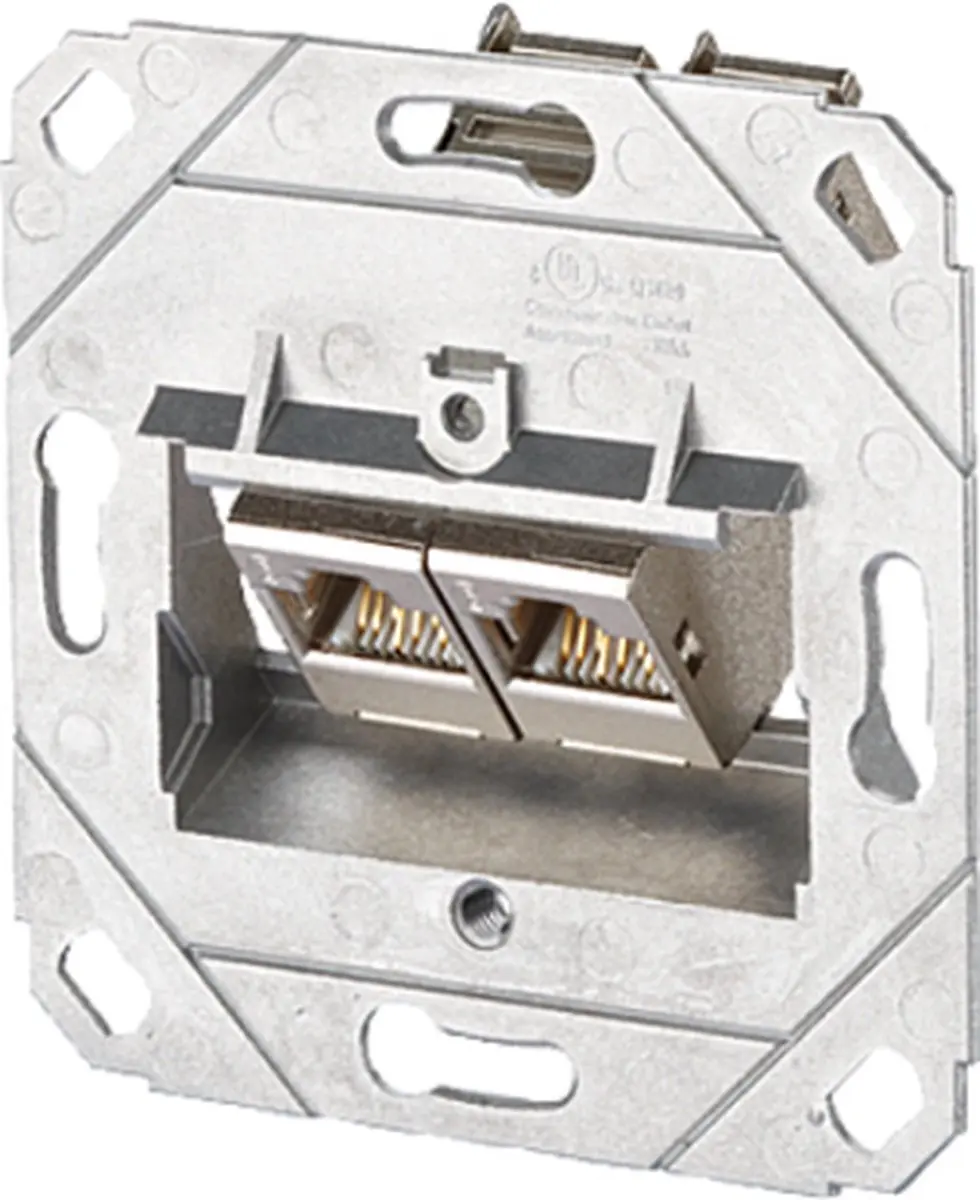 Metz Connect Netwerkdoos Inbouw CAT 6A 2 Poorten
