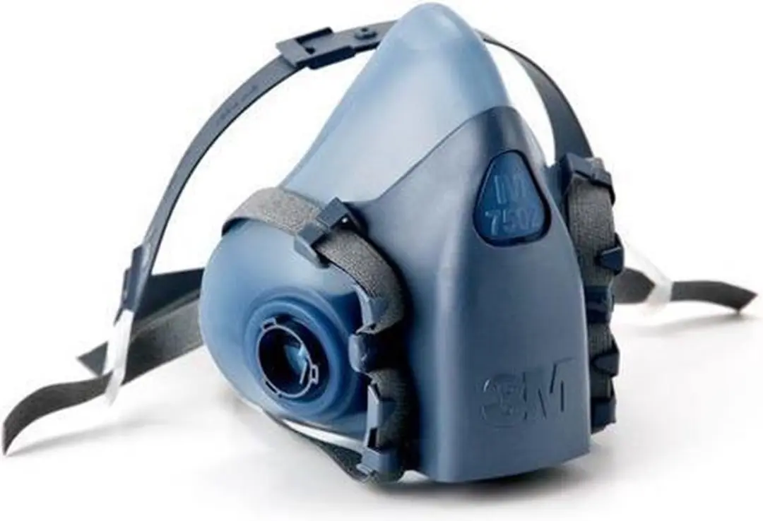 3M 7502 Halfgelaatsmasker - Blauw - inclusief 2x 6001CN & 2x 5N11