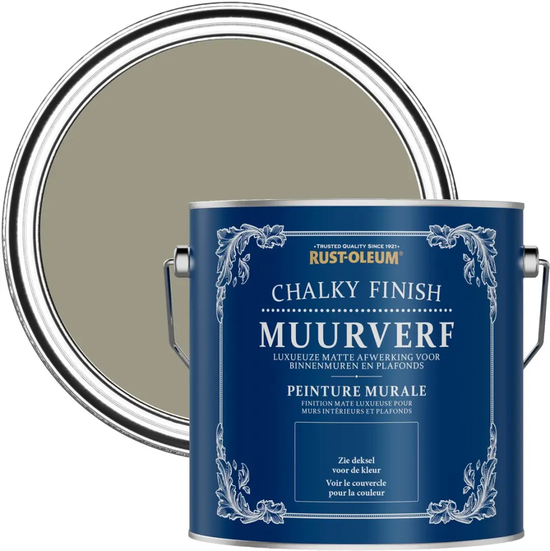 Rust-Oleum Muurverf Chalky Bladnerf 2,5L
