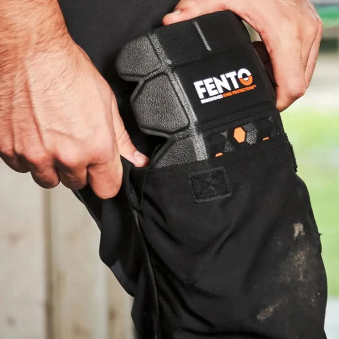 Fento Pocket M2 Kniebeschermers M - Oranje/Zwart