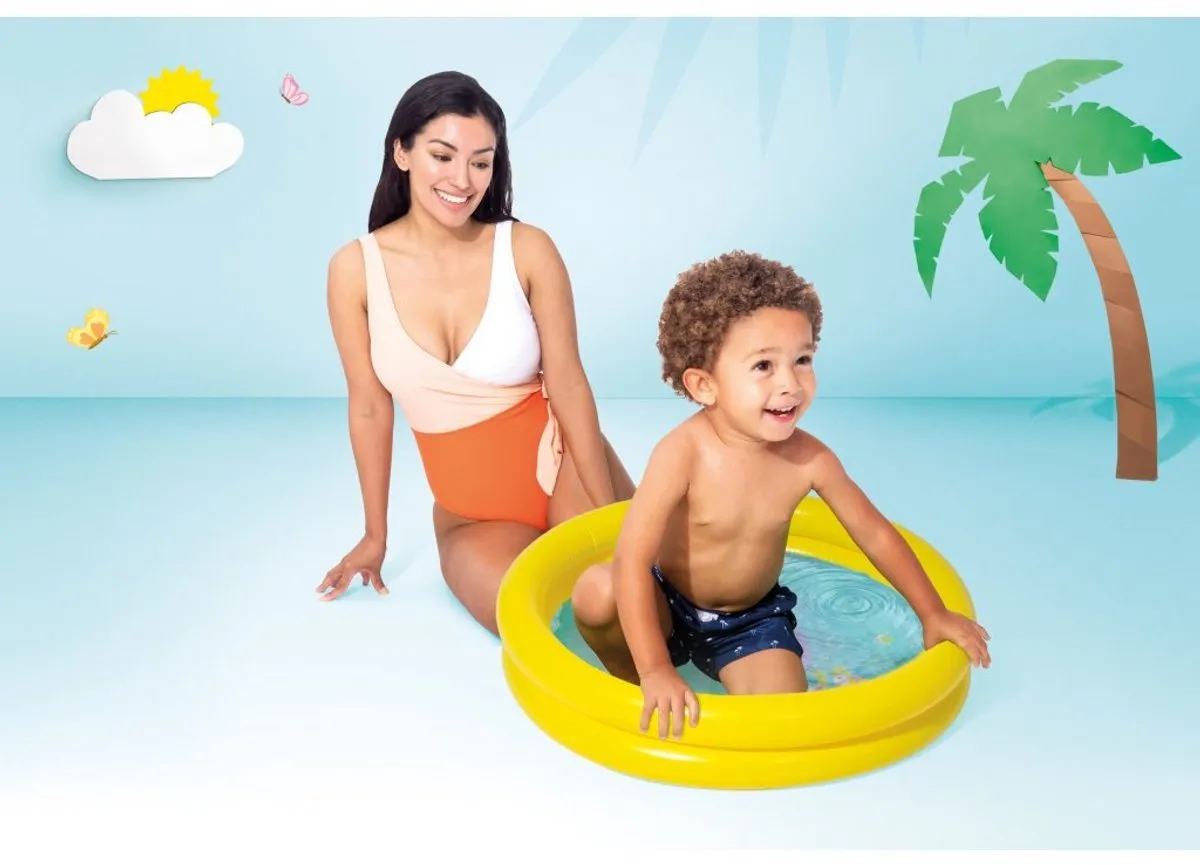 Intex My First Opblaaszwembad 59409NP - Ø61cm Geel/Paars
