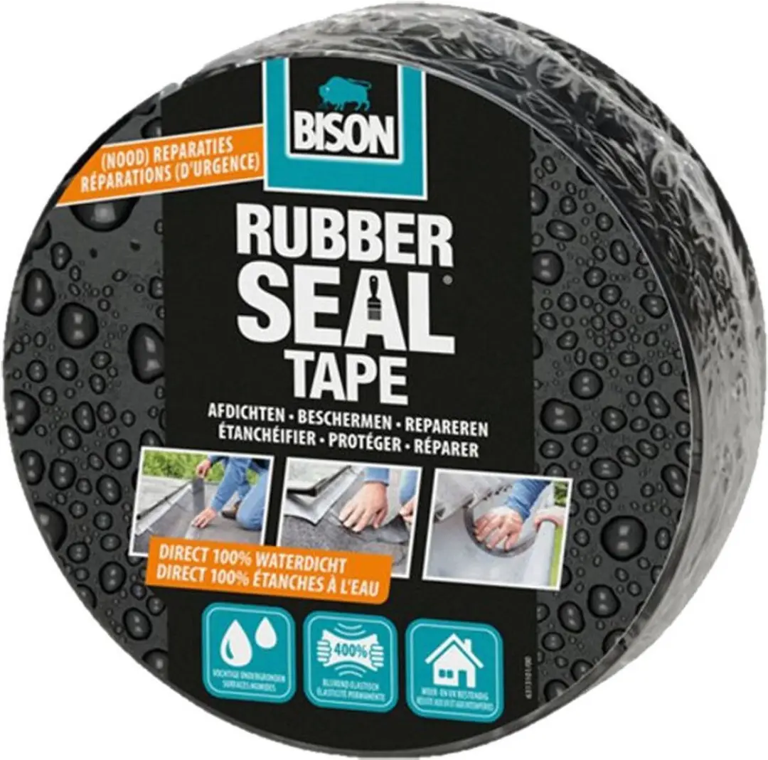 Bison Rubber Seal Tape 5m x 7,5cm