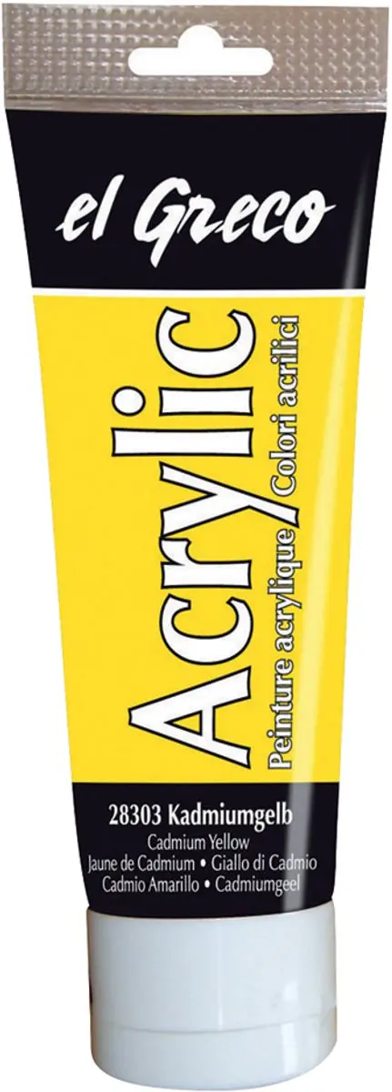 Kreul Acrylverf El Greco Echt Rood 75ml