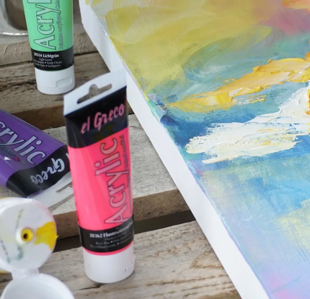 Kreul Acrylverf El Greco Echt Rood 75ml