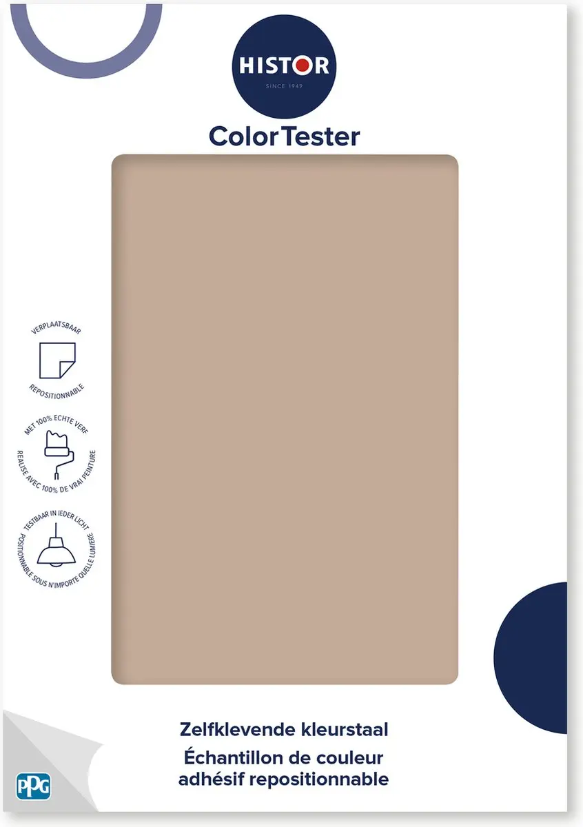Histor Transcend Beige Kleurtester Mat 300g