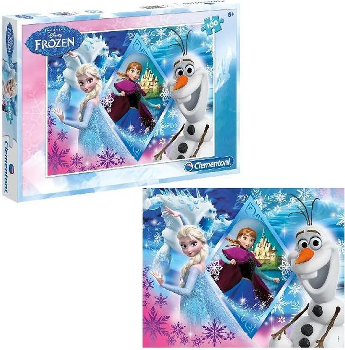Clementoni Disney Frozen Kinderpuzzel 100 Stukjes
