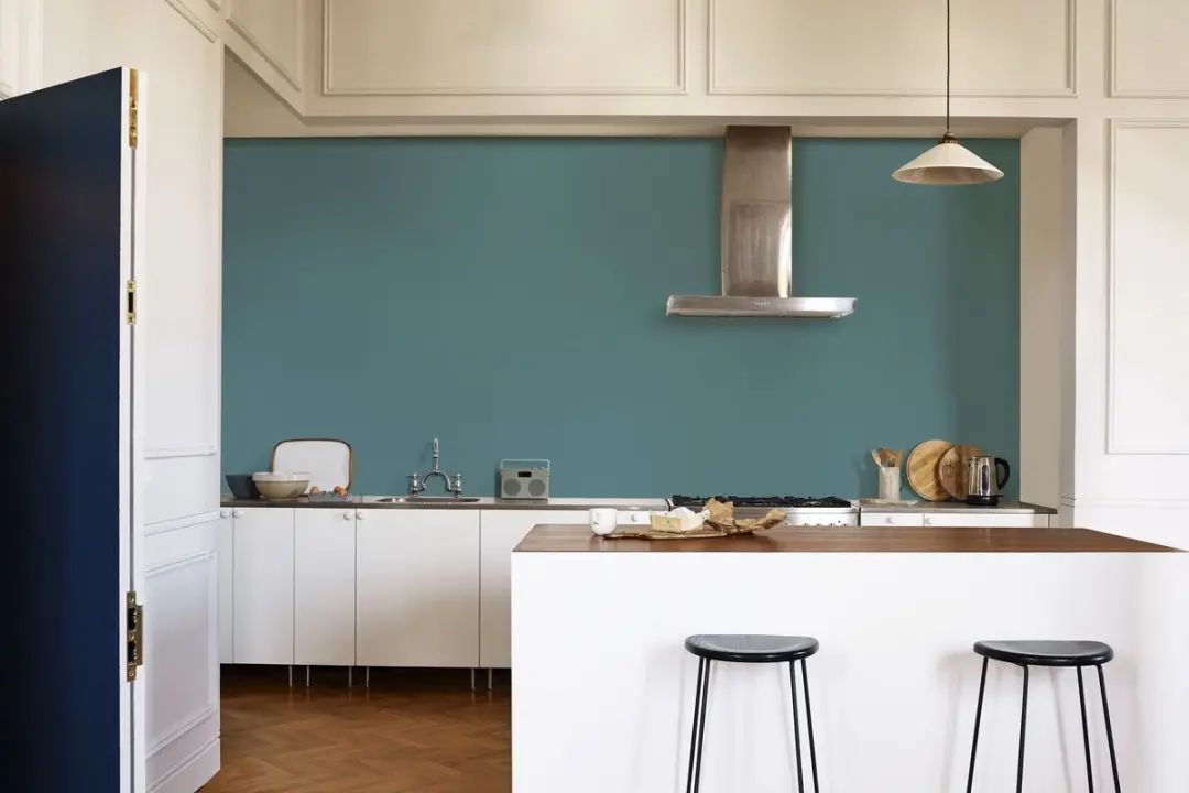 Flexa Strak Op De Muur Binnen Mat Mengverf 2,5L - Retro Aqua