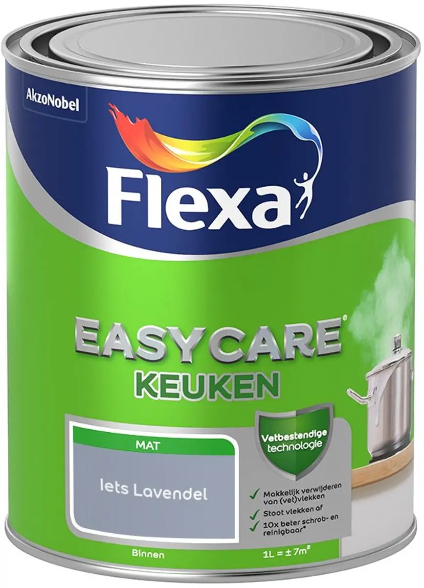 Flexa Easycare Keuken Mengverf Iets Lavendel 1L
