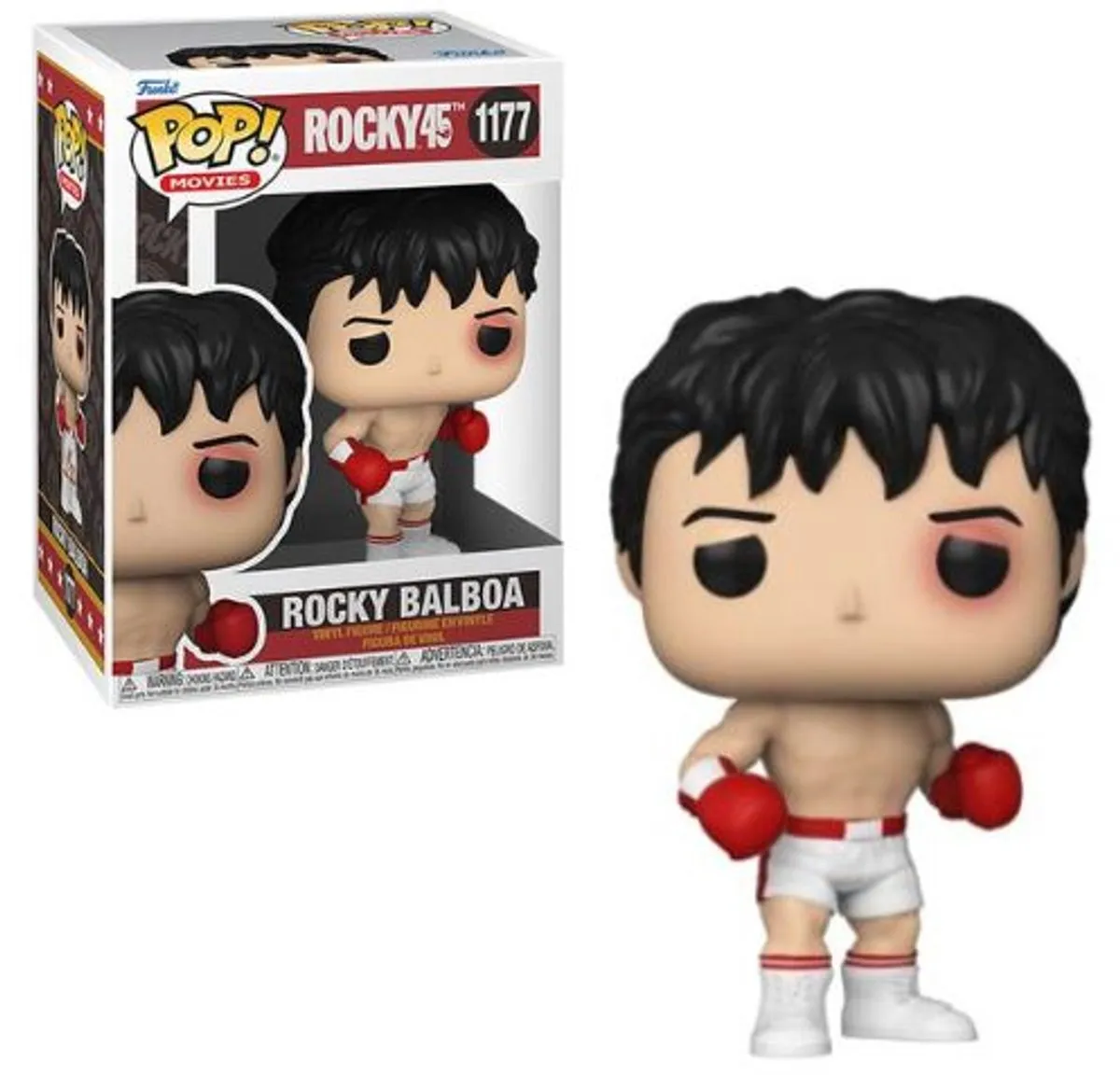 Funko POP! Movies Rocky Balboa 45th Anniversary - 9cm - Multicolor