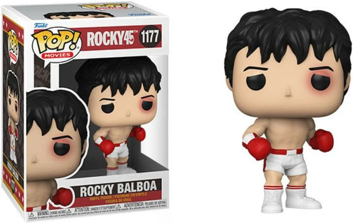 Funko POP! Movies Rocky Balboa 45th Anniversary - 9cm - Multicolor