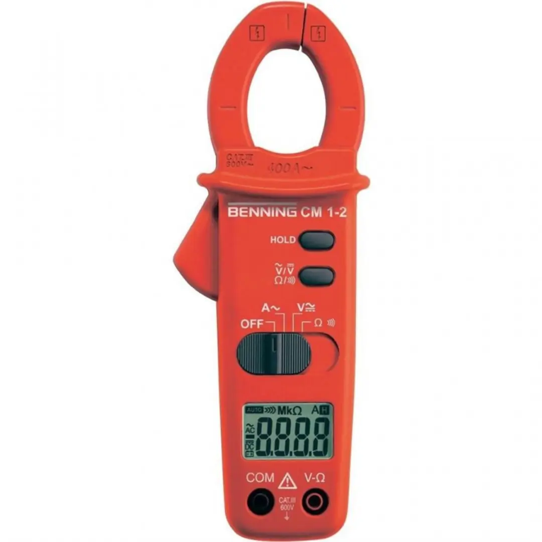 BENNING Stroomtang multimeter CM 1-2 0.1 A-400 A CAT III 600 V