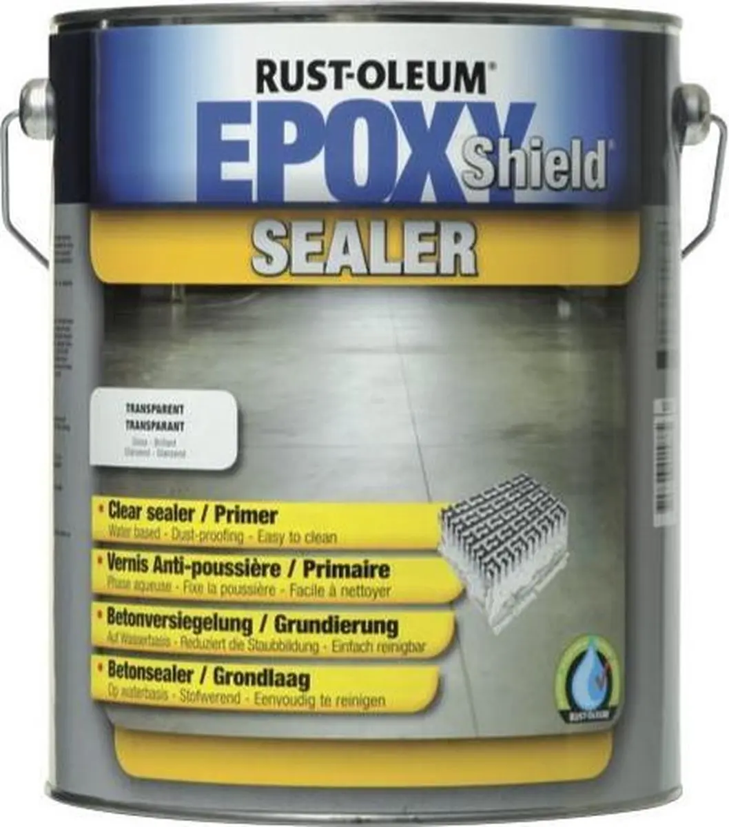 Rust-Oleum EPOXYSHIELD Betonsealer Transparant 5L