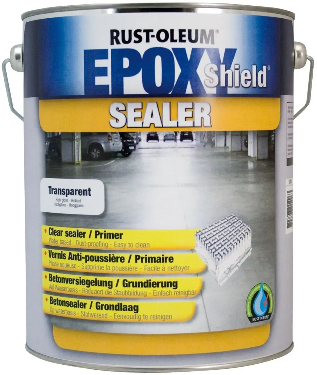 Rust-Oleum EPOXYSHIELD Betonsealer Transparant 5L