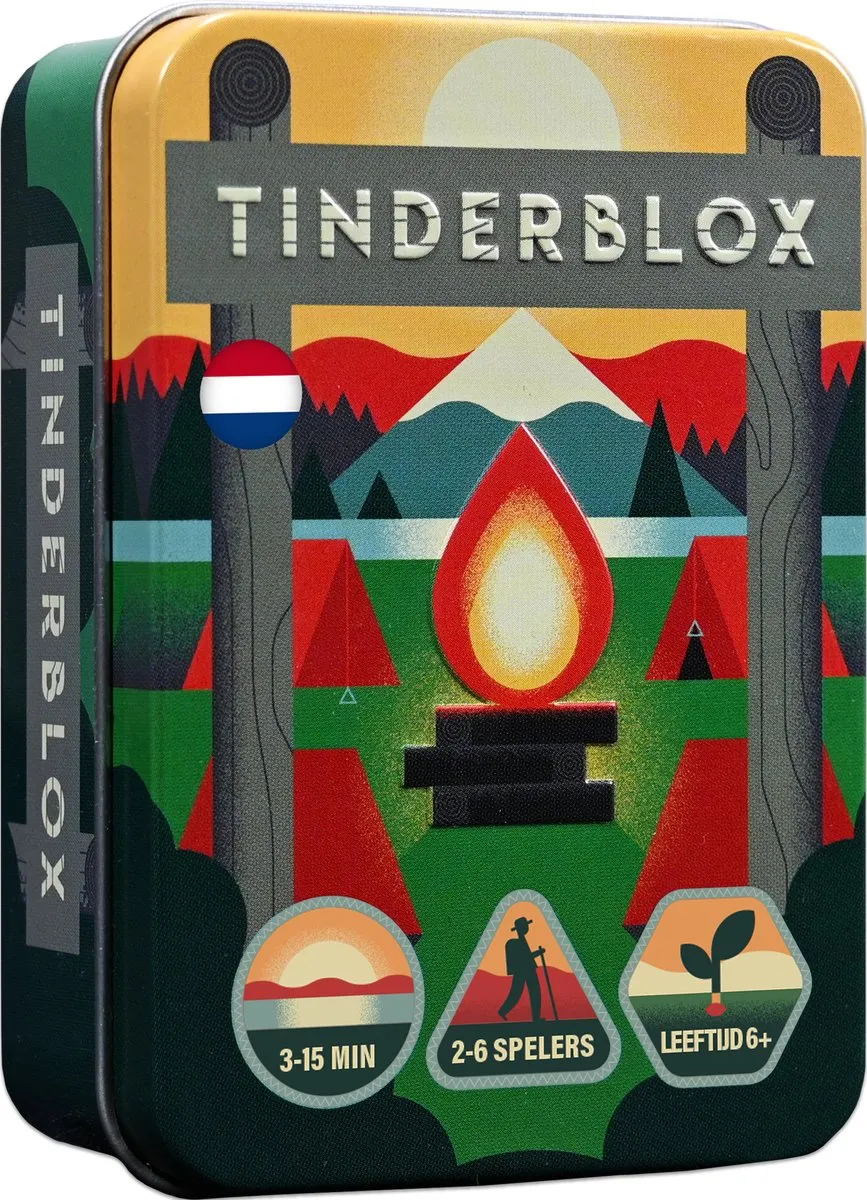 Asmodee Tinderblox Bordspel ACG025NL - 2-6 Spelers
