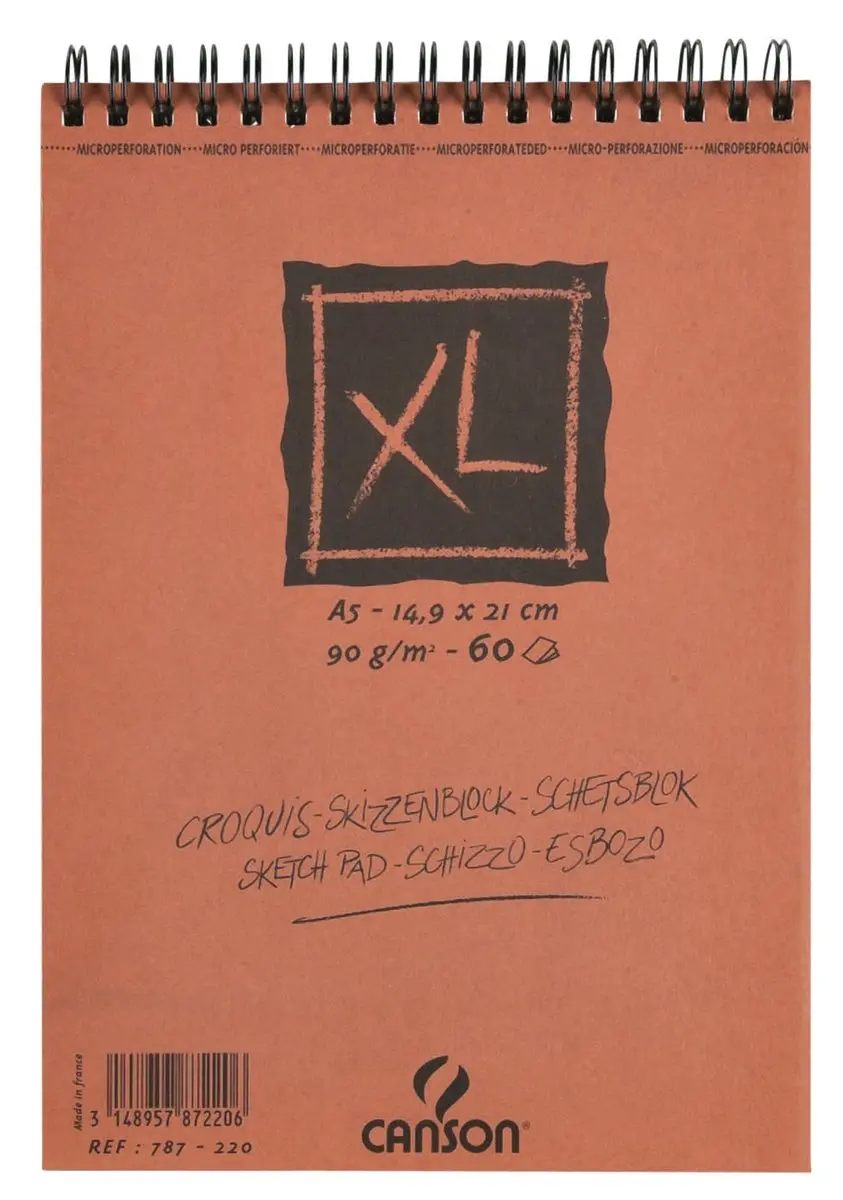 Canson XL Sketch Schetspapier 90g A5