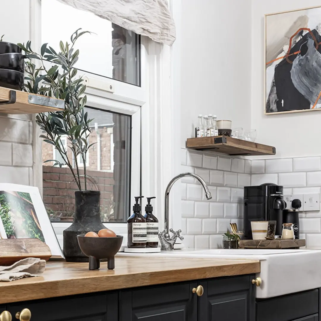 Rust-Oleum Wit Keuken Muurverf 2,5L - Krijtwit