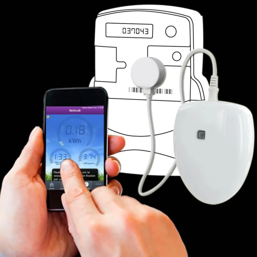 KlikAanKlikUit EML1000 Energiemeter - Wit