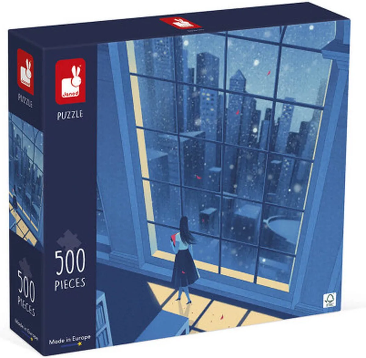 Janod Kidult Puzzel De Blauwe Nacht 500 Stuks - 8+