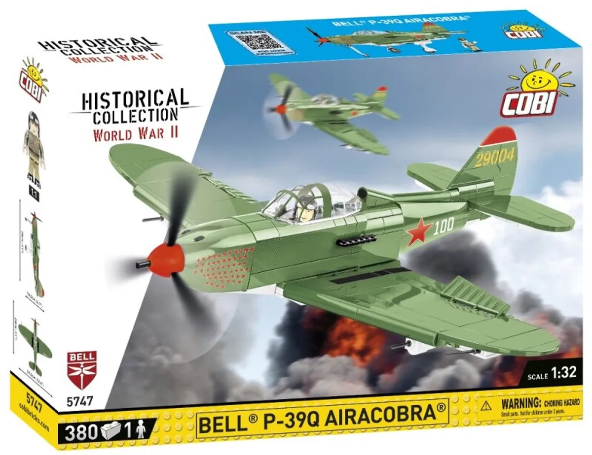 Cobi Bell P-39Q Airacobra COBI-5747 - 380 Onderdelen - Meerkleurig