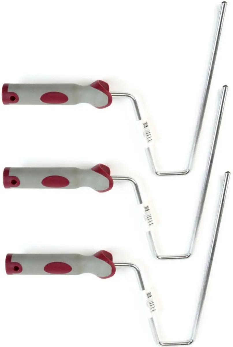 VEBA Verfrollerbeugel Softgrip 25cm - Metaal/Kunststof - Multi