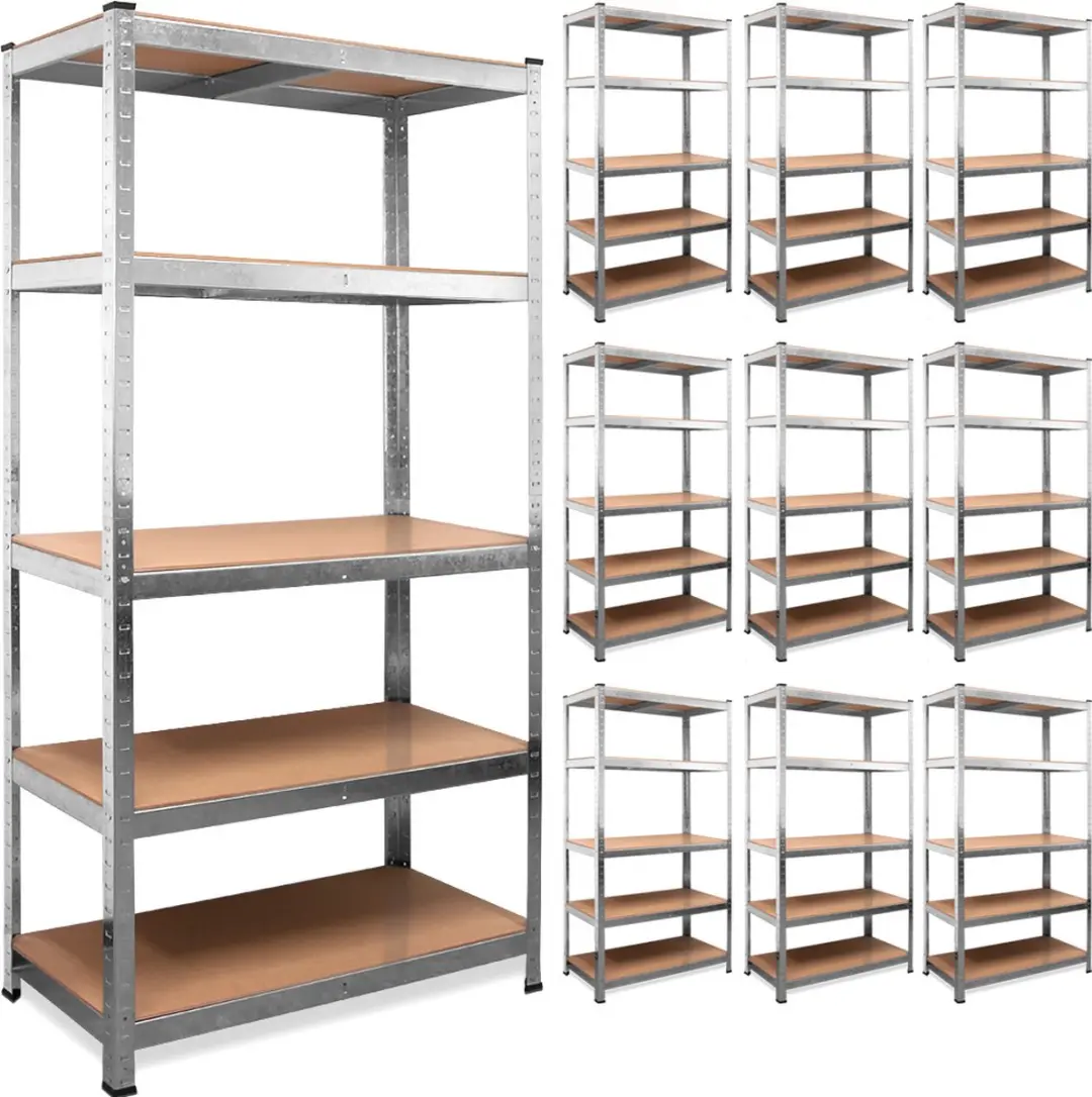 Monzana Stellingkast Set 10 Stuks 180x90x40cm