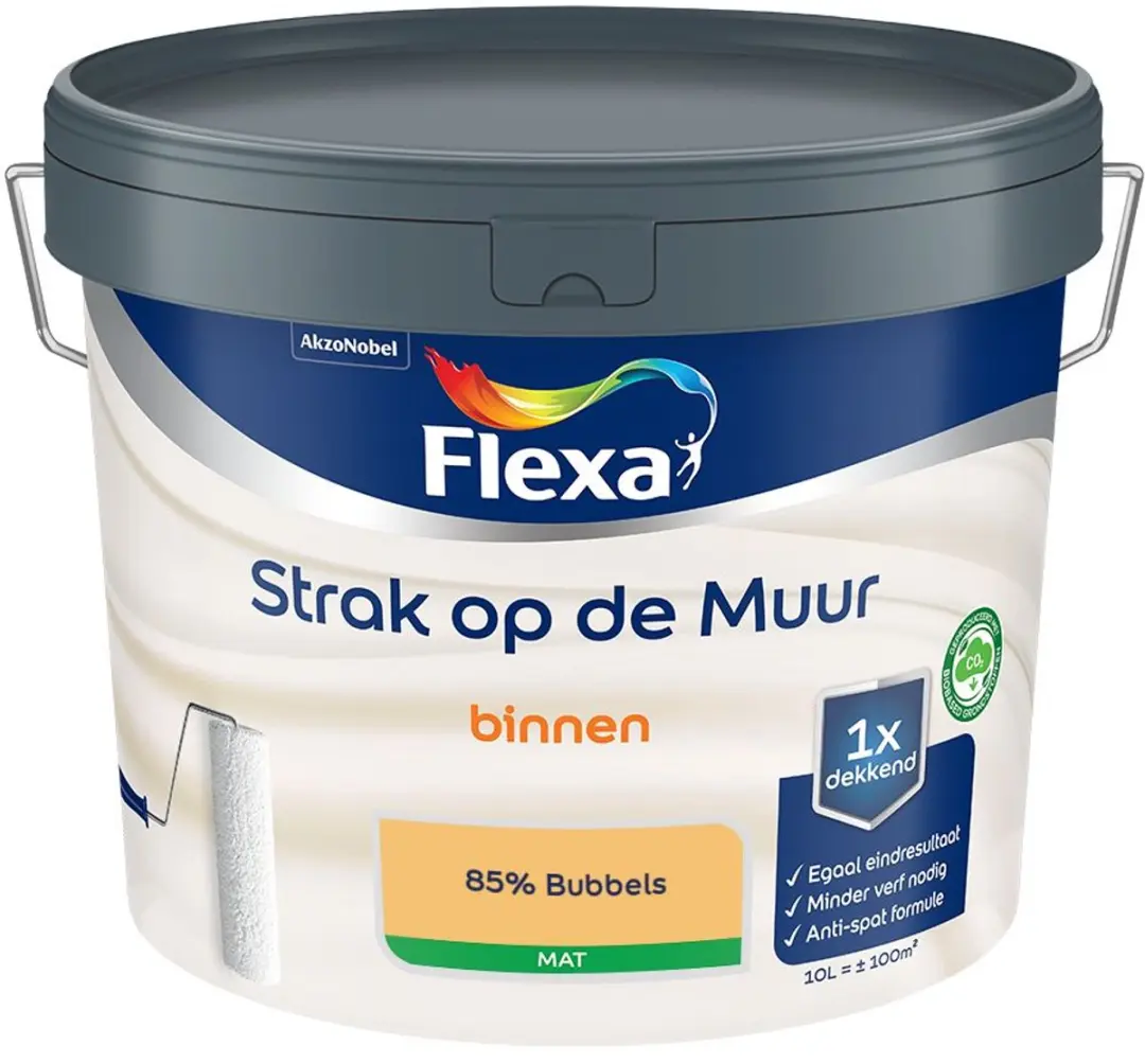 Flexa Strak Op De Muur Binnen Mat Mengverf 10L