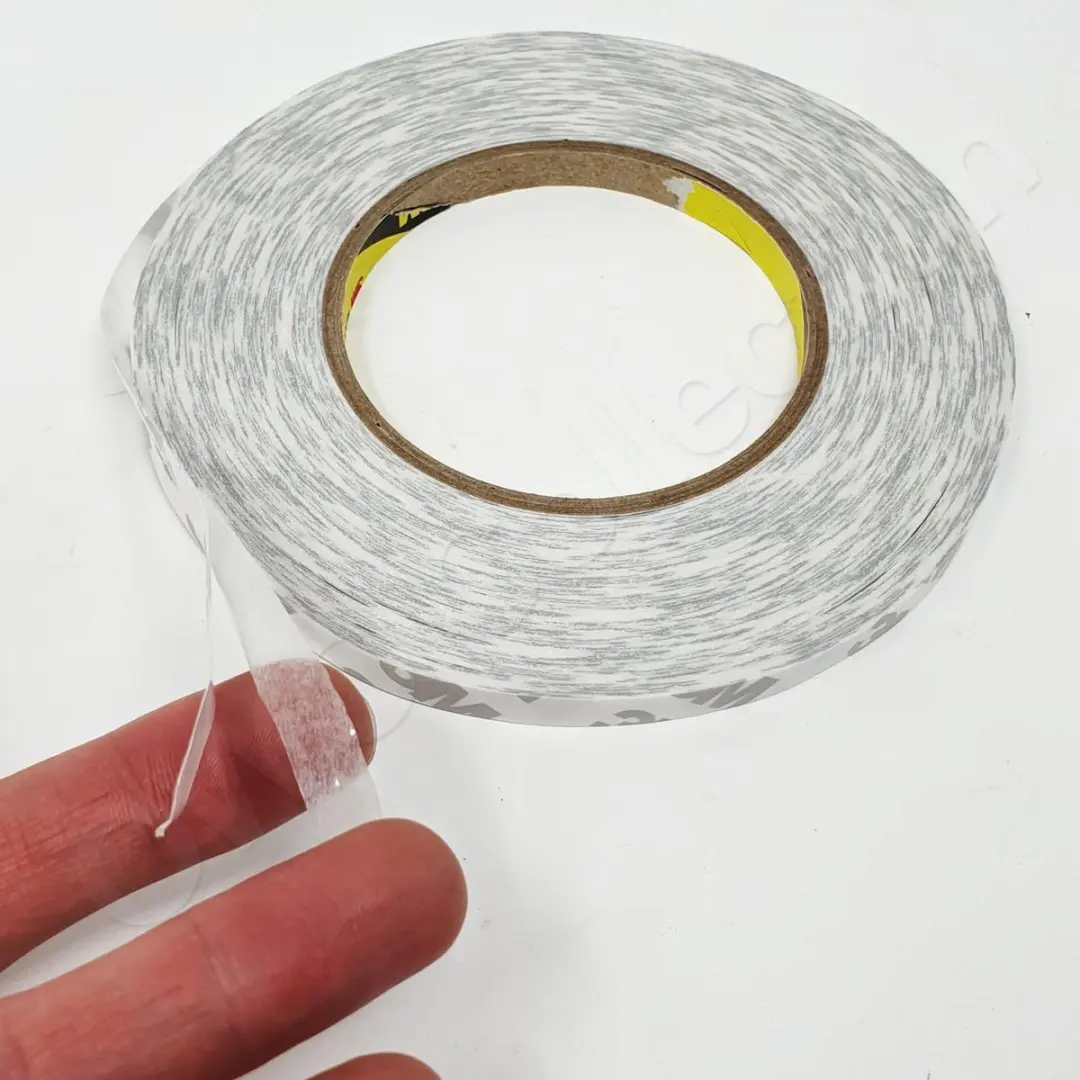 3M Dubbelzijdig Montagetape 0,8cm x 50m - Transparant/Wit - afbeelding 2 van 4