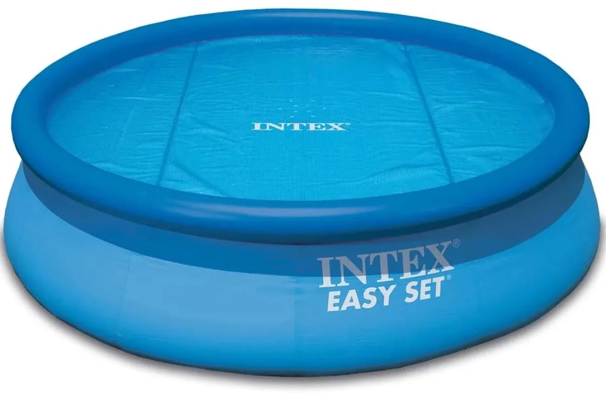 Intex Solarzwembadhoes Rond 448cm - Blauw