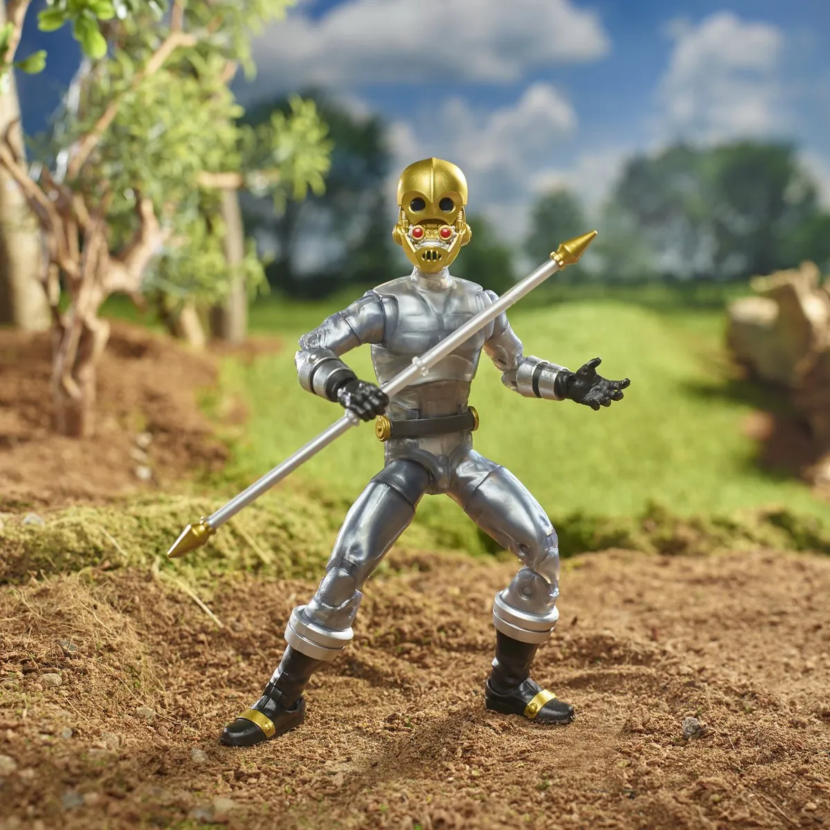 Hasbro Power Rangers Zeo Lightning Collection Cog Actiefiguur 15cm - Multicolor
