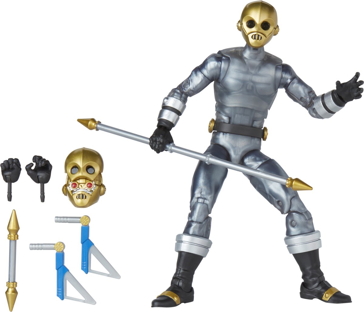 Hasbro Power Rangers Actiefiguur Zeo Lightning Collection 2022 Cog 15 cm Multicolours