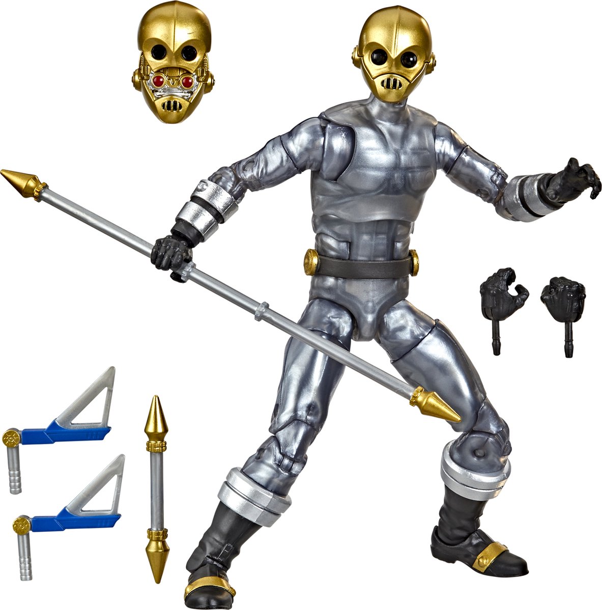 Hasbro Power Rangers Actiefiguur Zeo Lightning Collection 2022 Cog 15 cm Multicolours