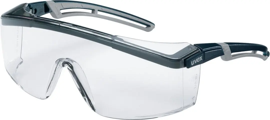 Uvex Astrospec 2.0 9164-187 Veiligheidsbril - Zwart/Grijs