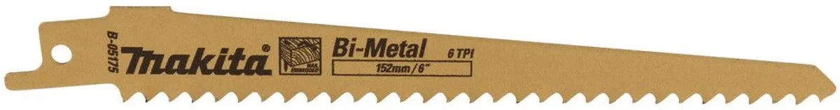 Makita B-05175 Reciprozaagblad - 5 Stuks
