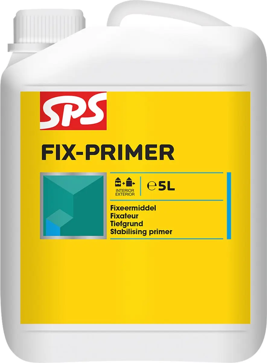 SPS Fix Primer 2,5L - Wit - Hout