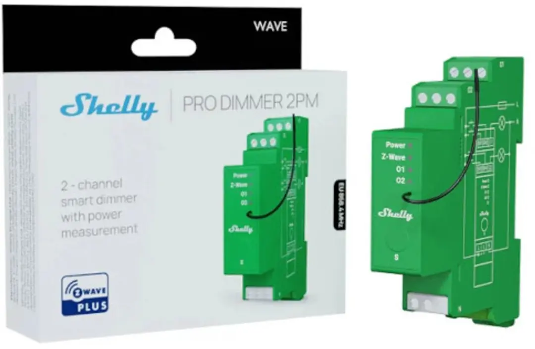 Shelly Wave Pro Dimmer 2PM