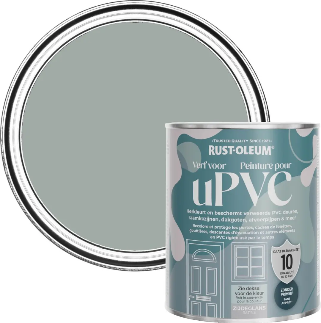 Rust-Oleum Urbangrijs Zijdeglans Verf 750ml