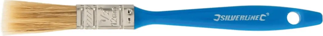 Silverline Wegwerp Schilderskwast 12mm - Blauw
