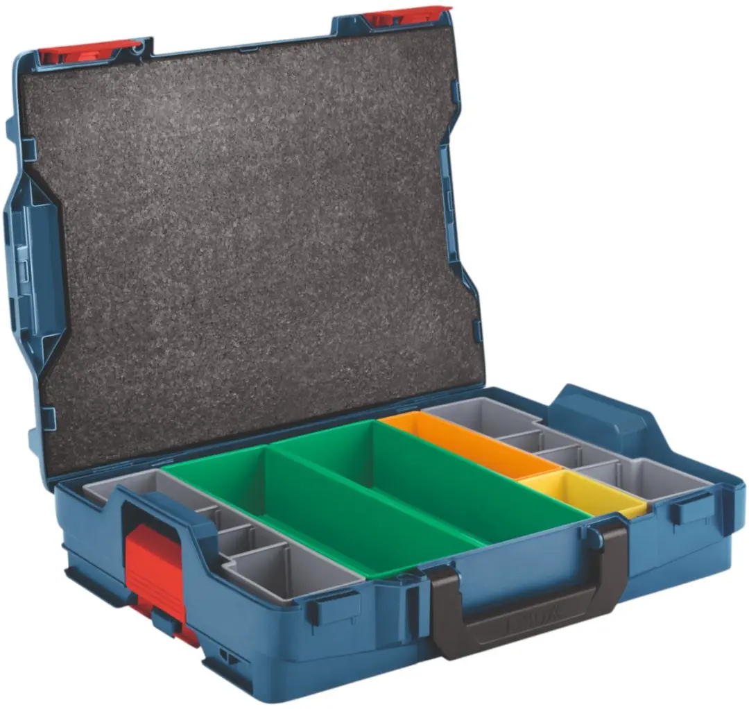 Bosch Professional L-Boxx 102 met 6 inzetbakken 1600A016NC - Blauw